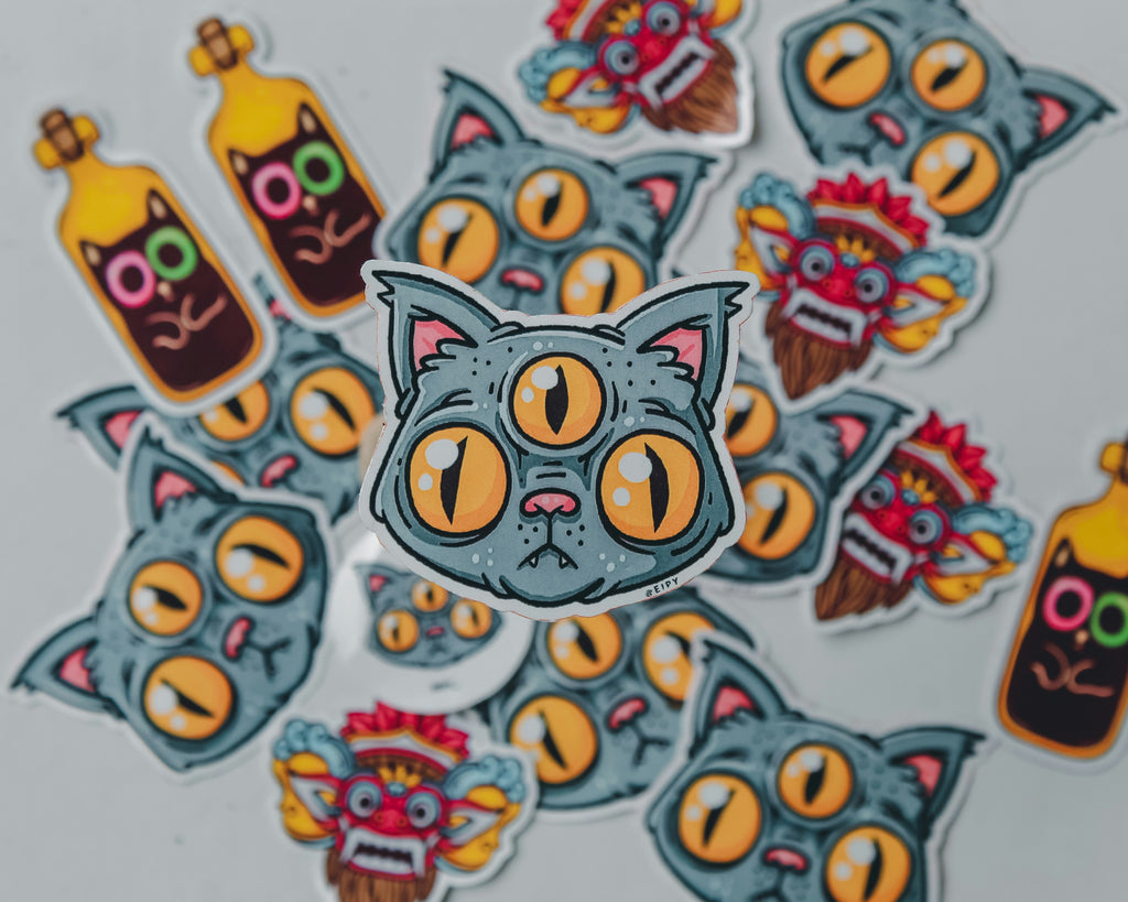 Custom Vinyl Stickers - Circle, Square, Rounded, and Die-Cut